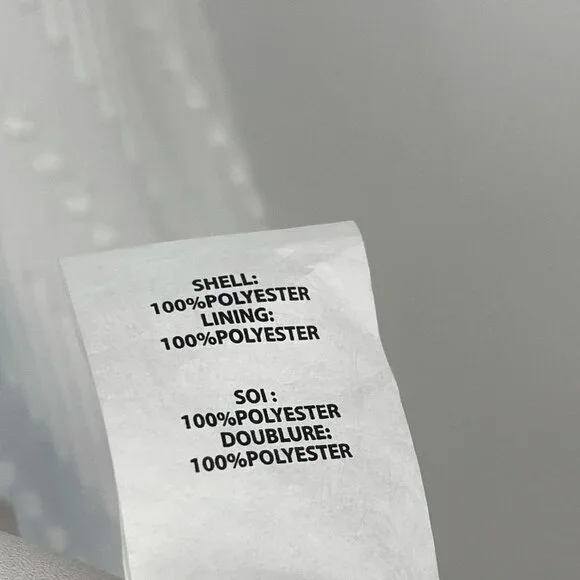 Ramy Brook Carl Deep V-Neck Smocked Tiered Textured Ruffle Mini Dress Ivory - Picture 11 of 11